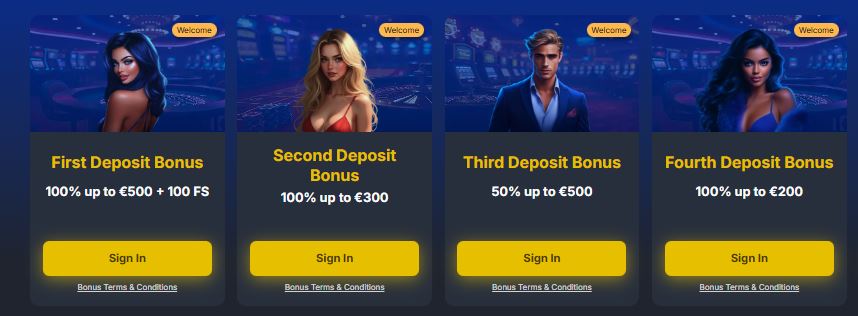 Claim deposit bonuses up to total amount available